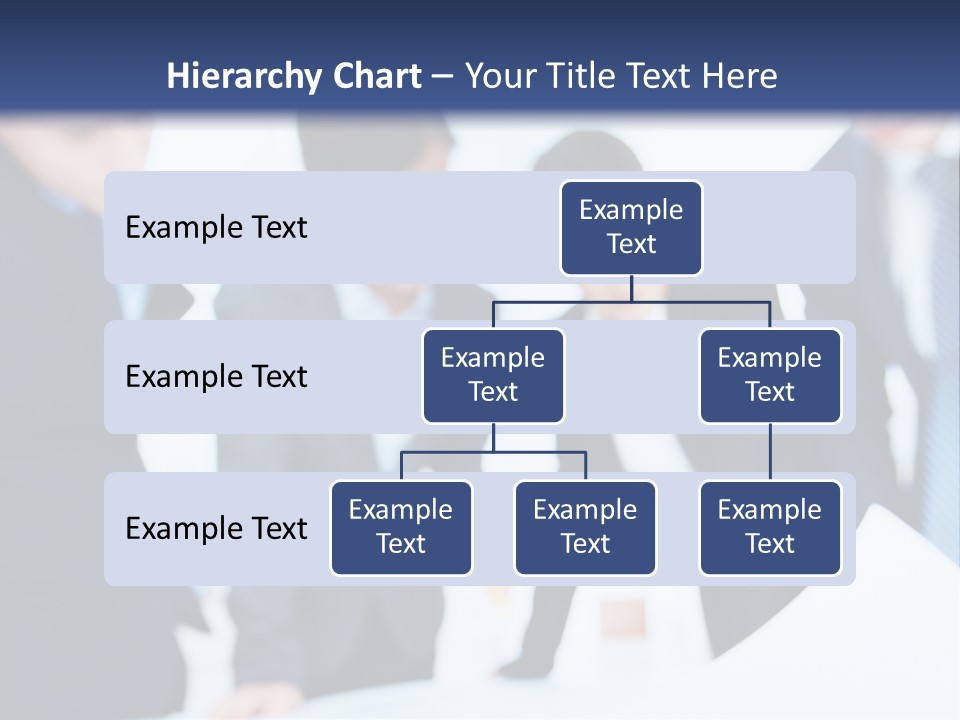 Group People Supervisor PowerPoint Template