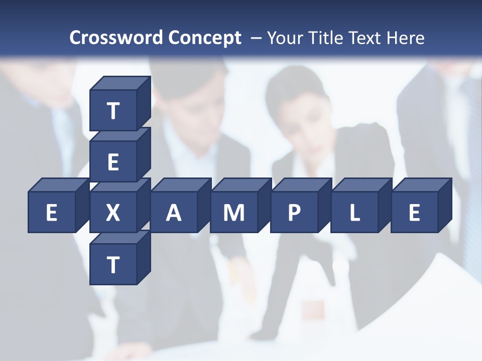 Group People Supervisor PowerPoint Template