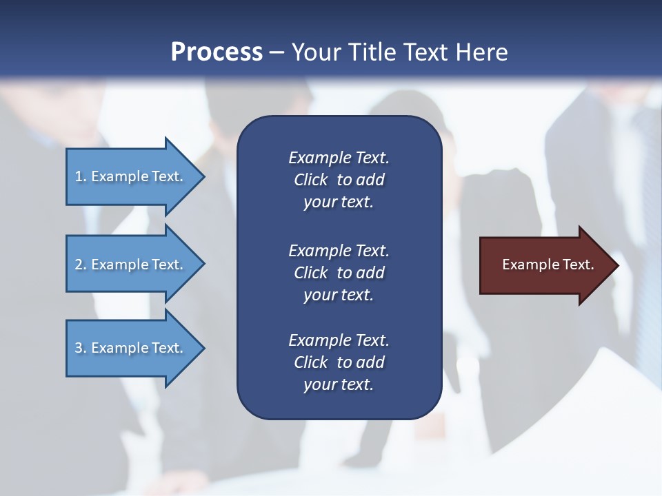 Group People Supervisor PowerPoint Template