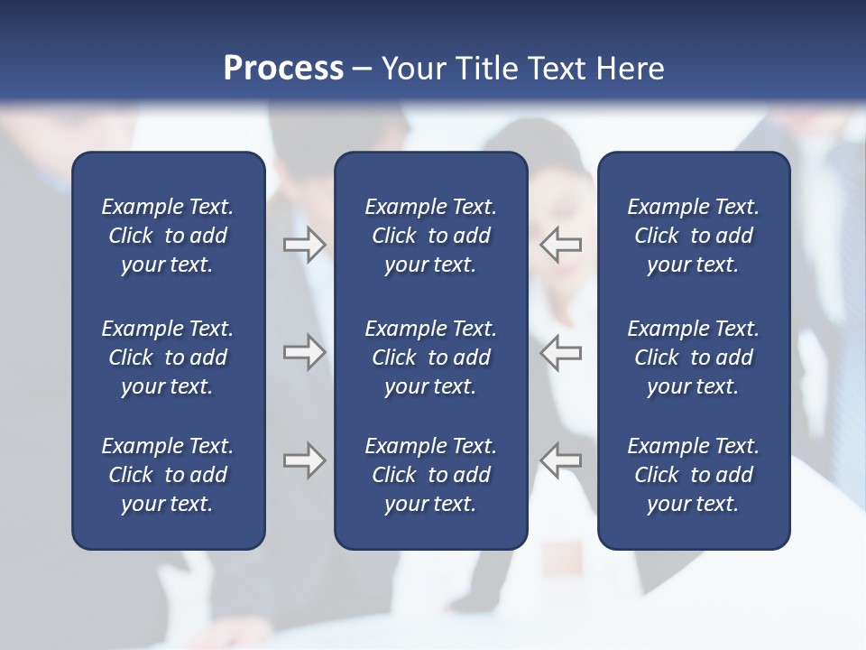 Group People Supervisor PowerPoint Template