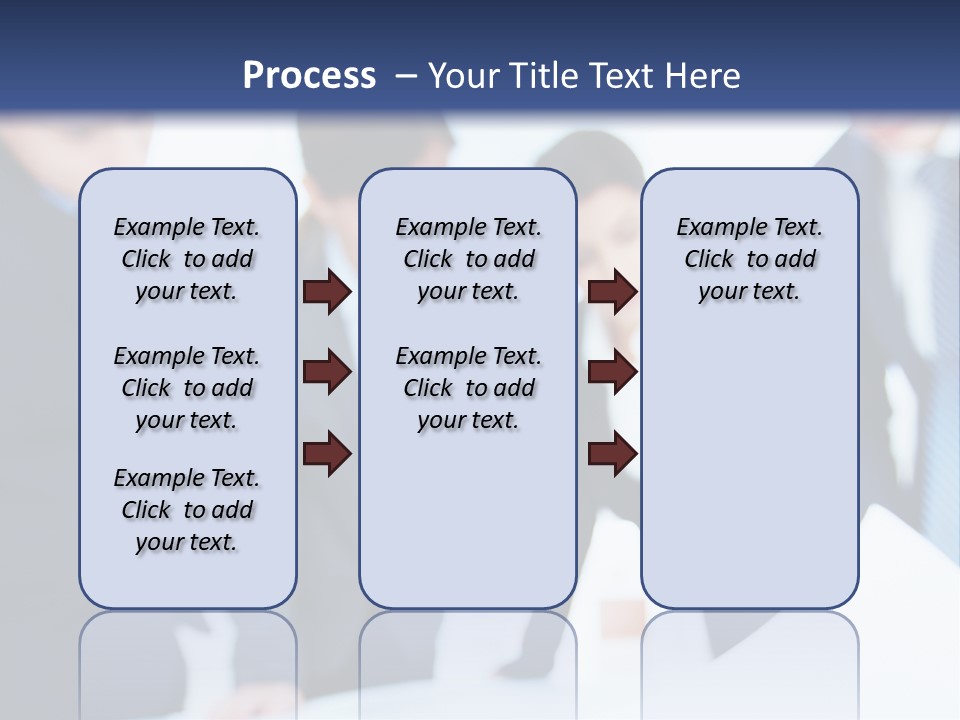 Group People Supervisor PowerPoint Template