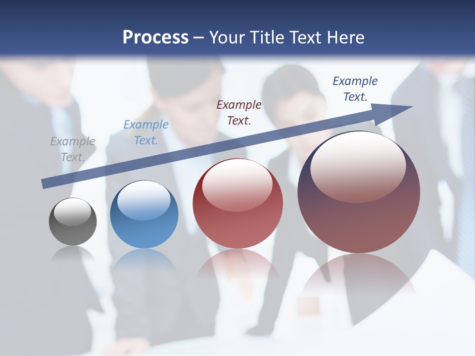 Group People Supervisor PowerPoint Template