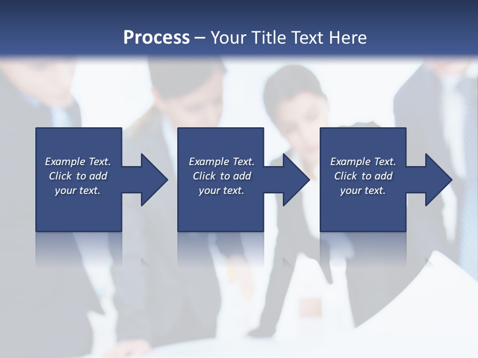 Group People Supervisor PowerPoint Template