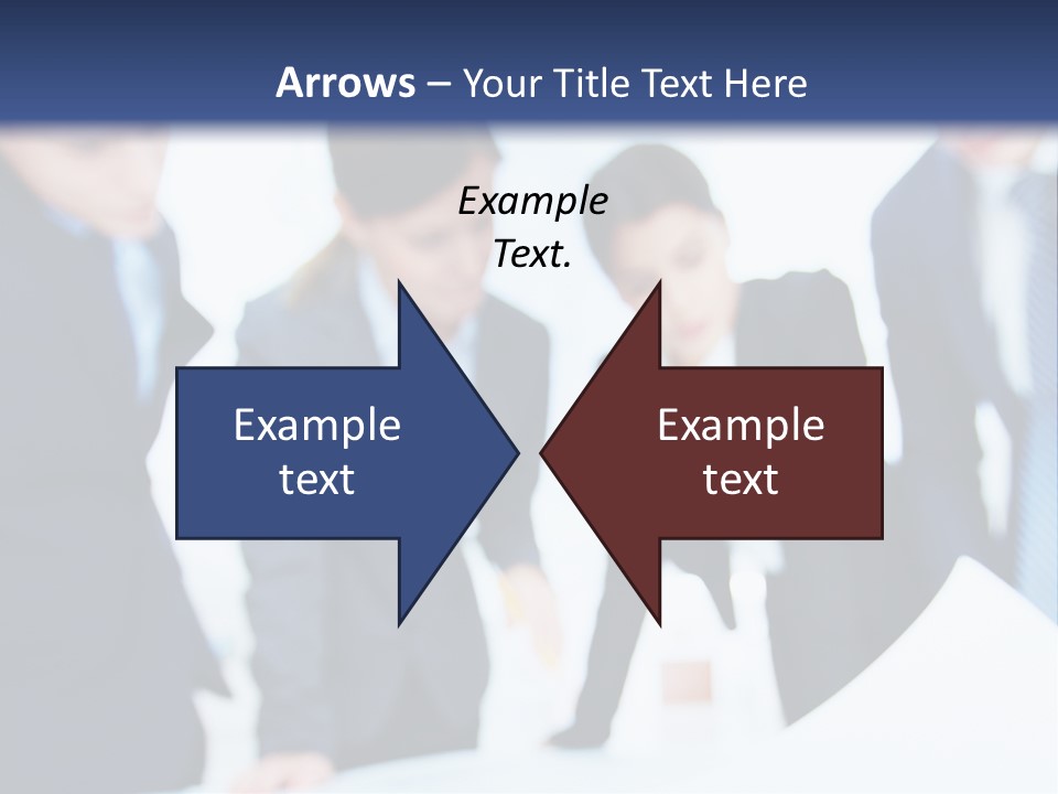 Group People Supervisor PowerPoint Template