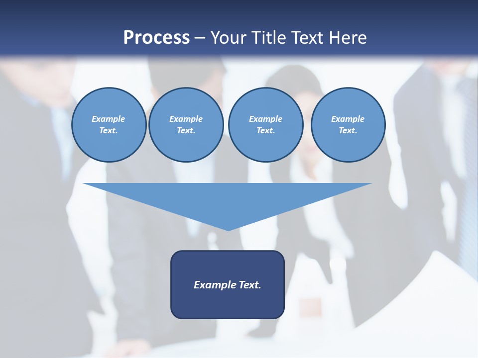 Group People Supervisor PowerPoint Template