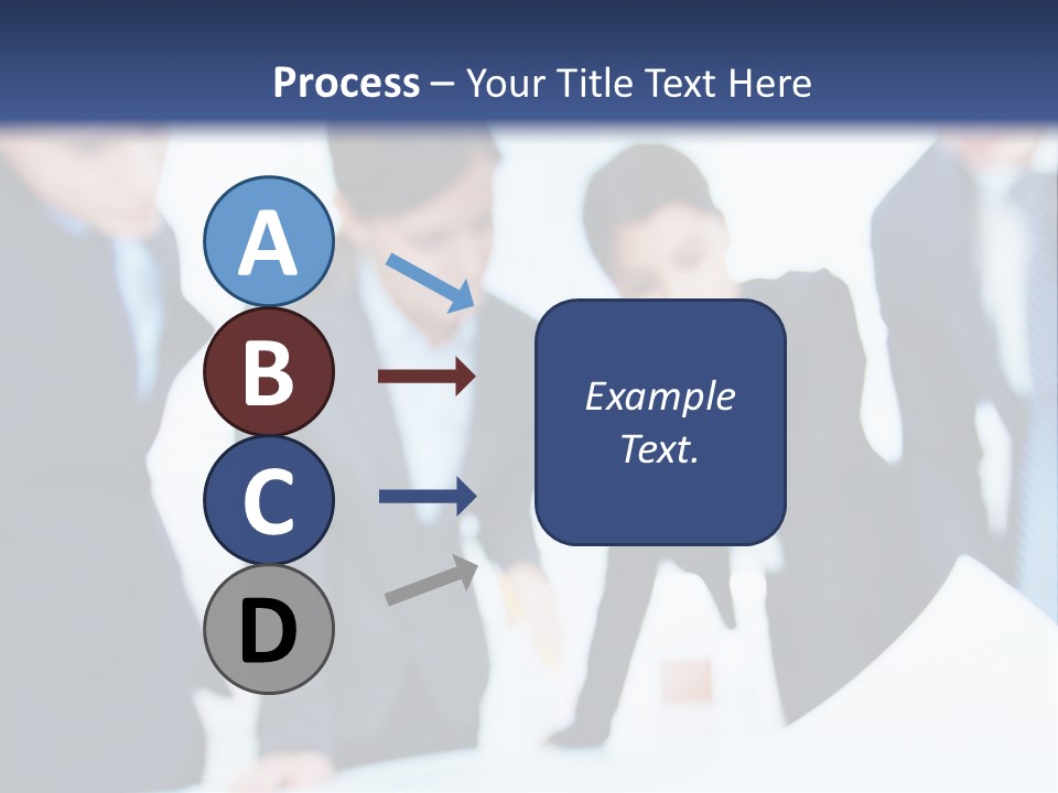 Group People Supervisor PowerPoint Template