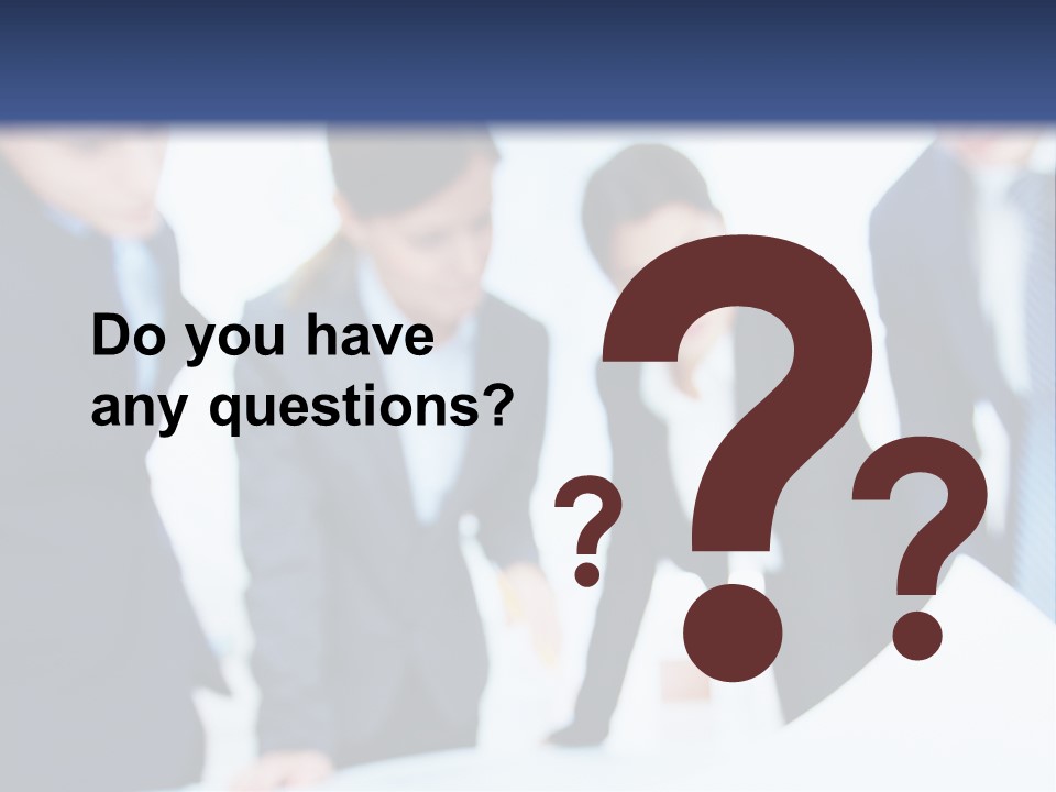 Group People Supervisor PowerPoint Template