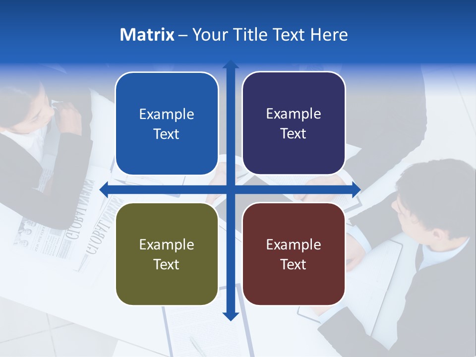 Occupation Interaction Gathered PowerPoint Template