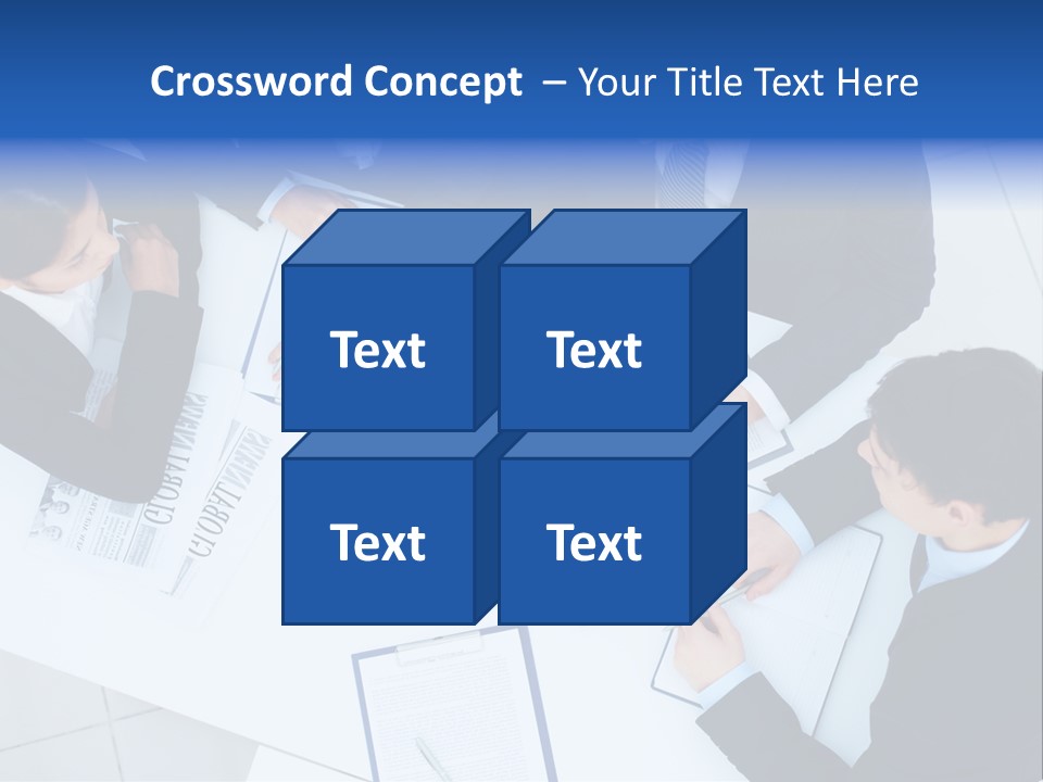 Occupation Interaction Gathered PowerPoint Template