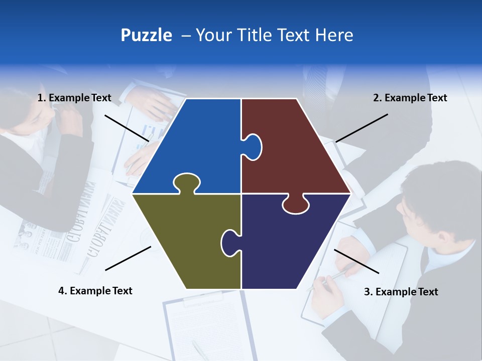 Occupation Interaction Gathered PowerPoint Template