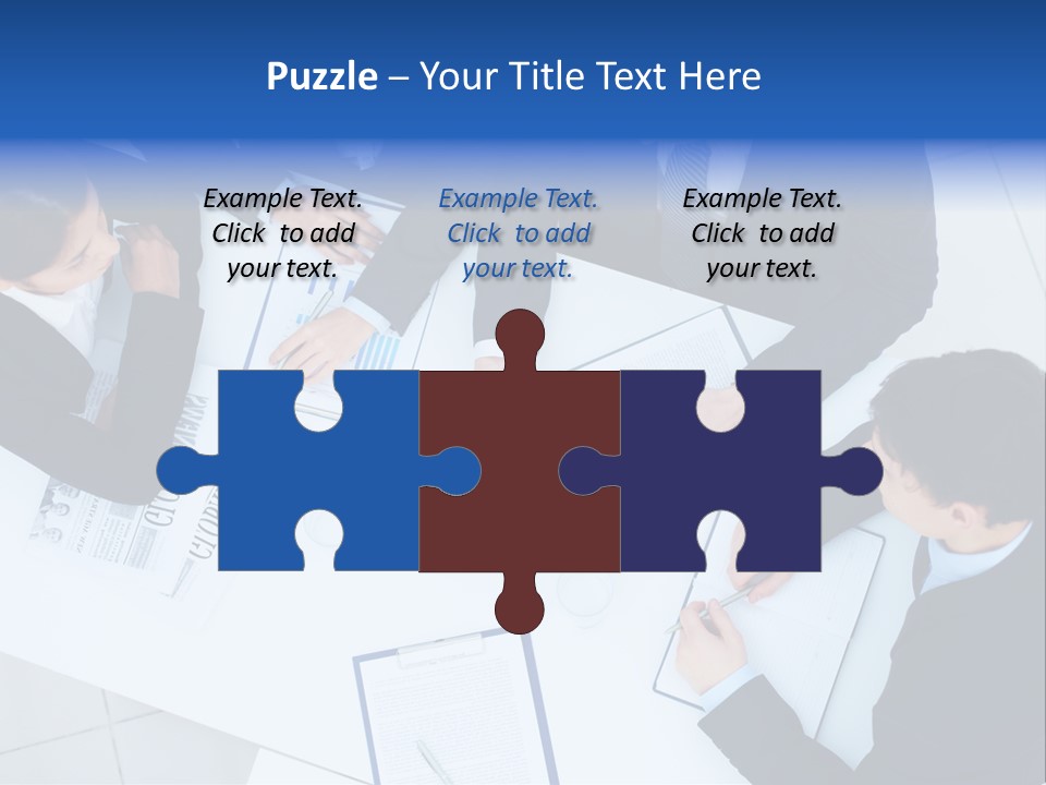 Occupation Interaction Gathered PowerPoint Template