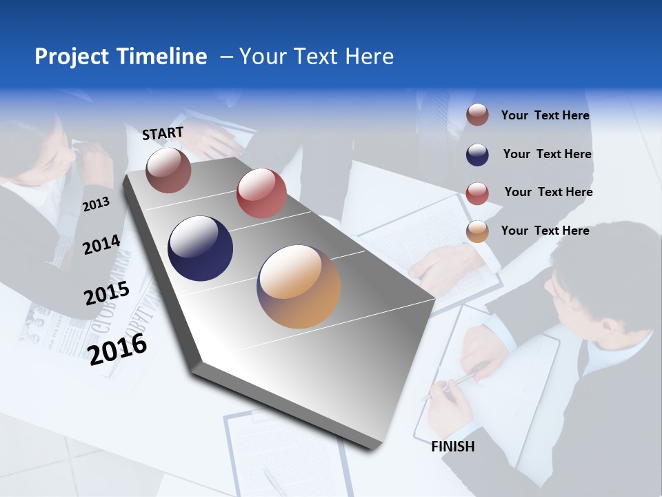 Occupation Interaction Gathered PowerPoint Template