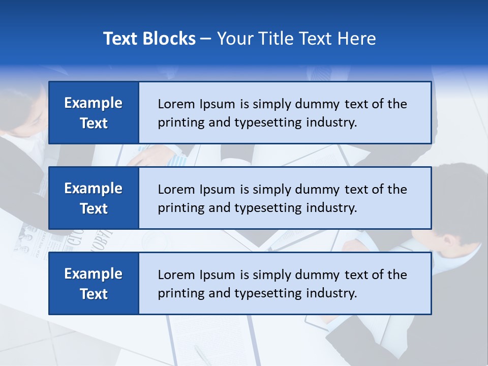 Occupation Interaction Gathered PowerPoint Template