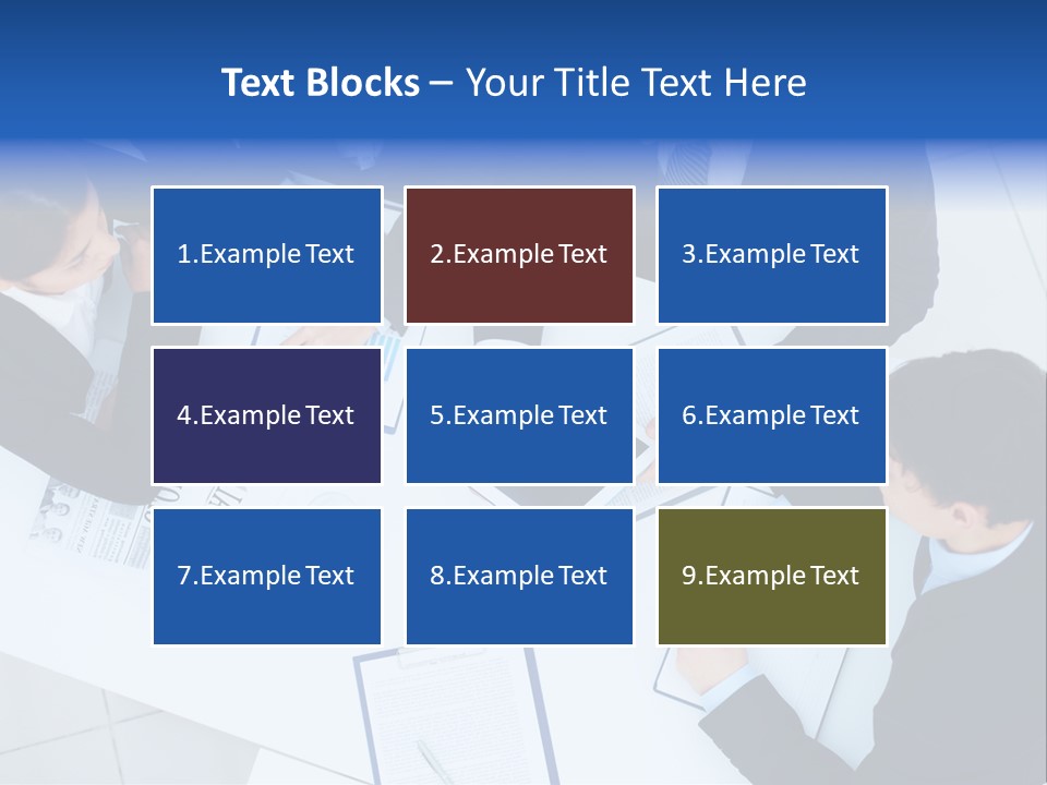 Occupation Interaction Gathered PowerPoint Template