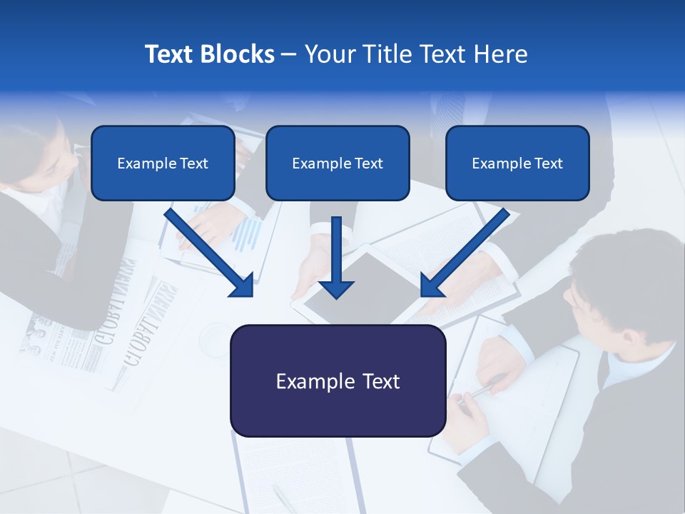 Occupation Interaction Gathered PowerPoint Template
