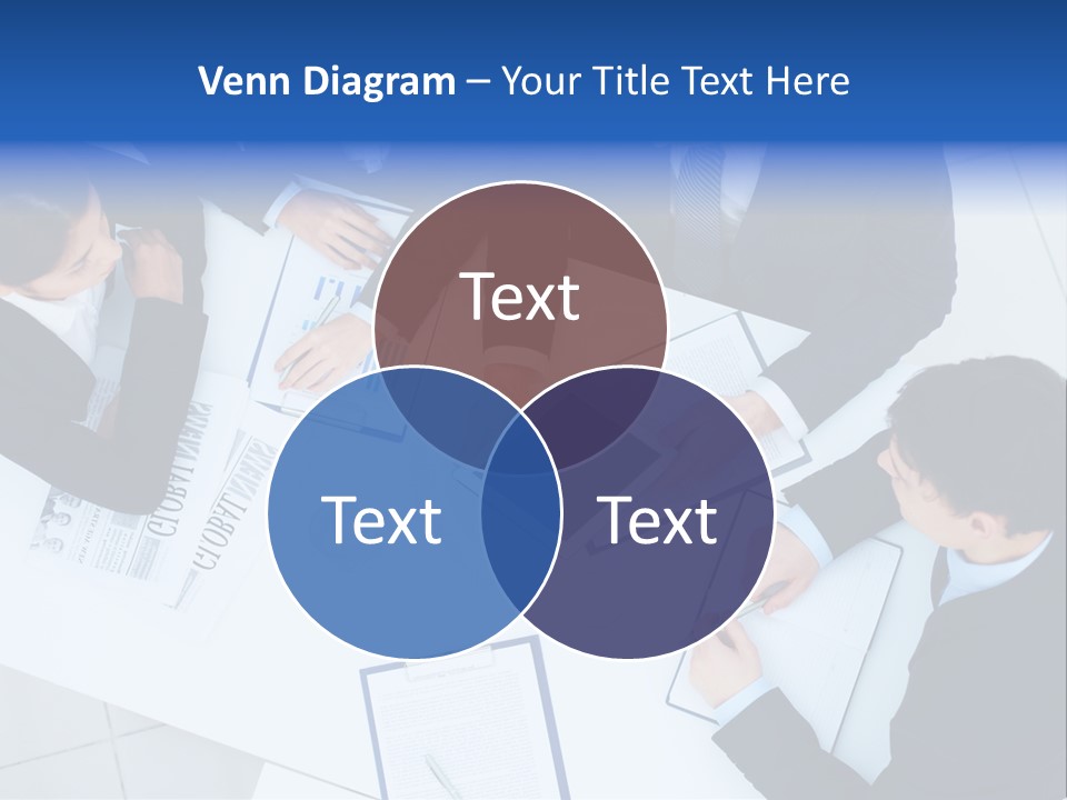 Occupation Interaction Gathered PowerPoint Template