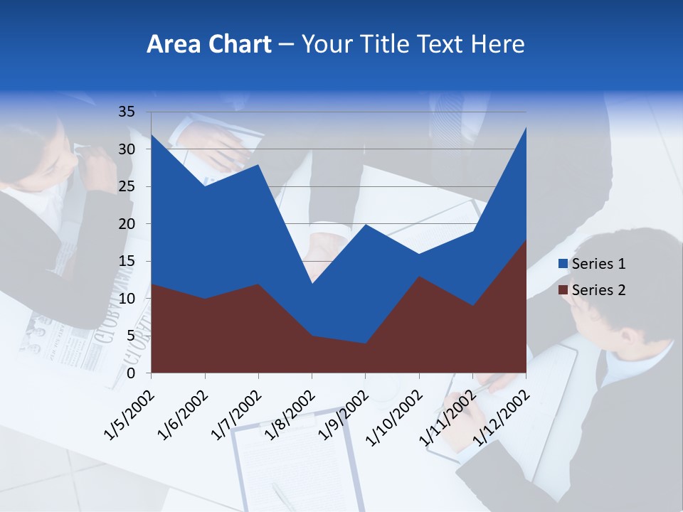 Occupation Interaction Gathered PowerPoint Template