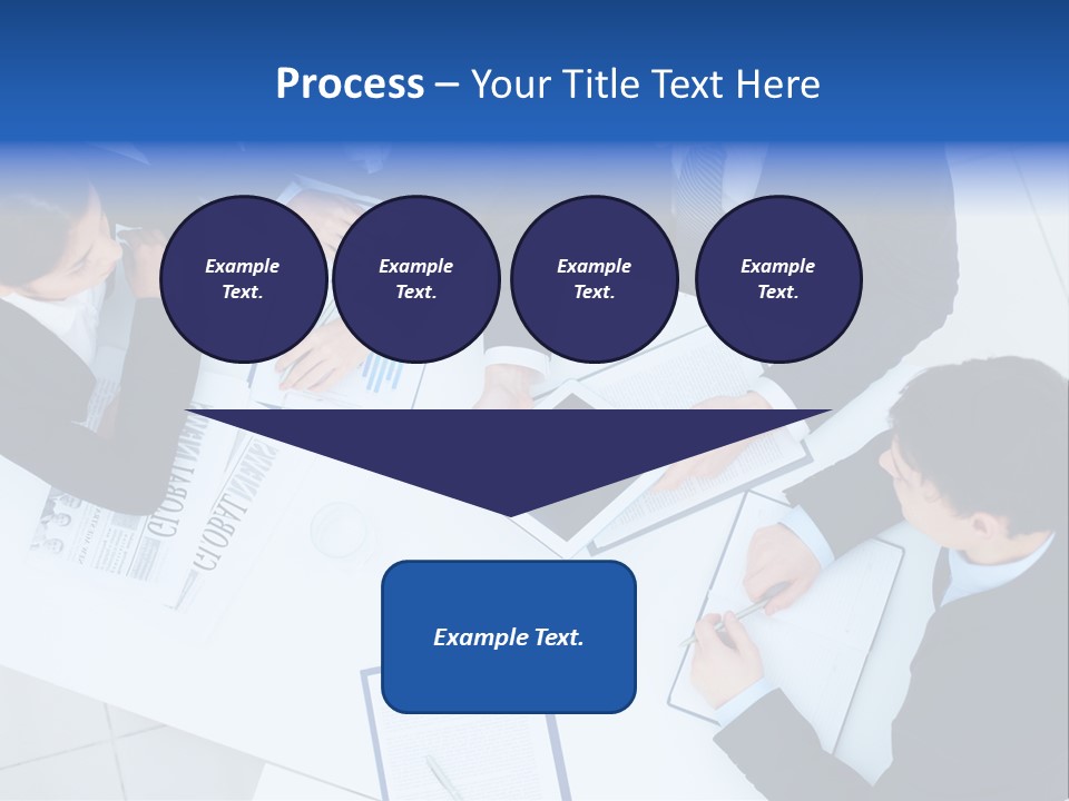 Occupation Interaction Gathered PowerPoint Template