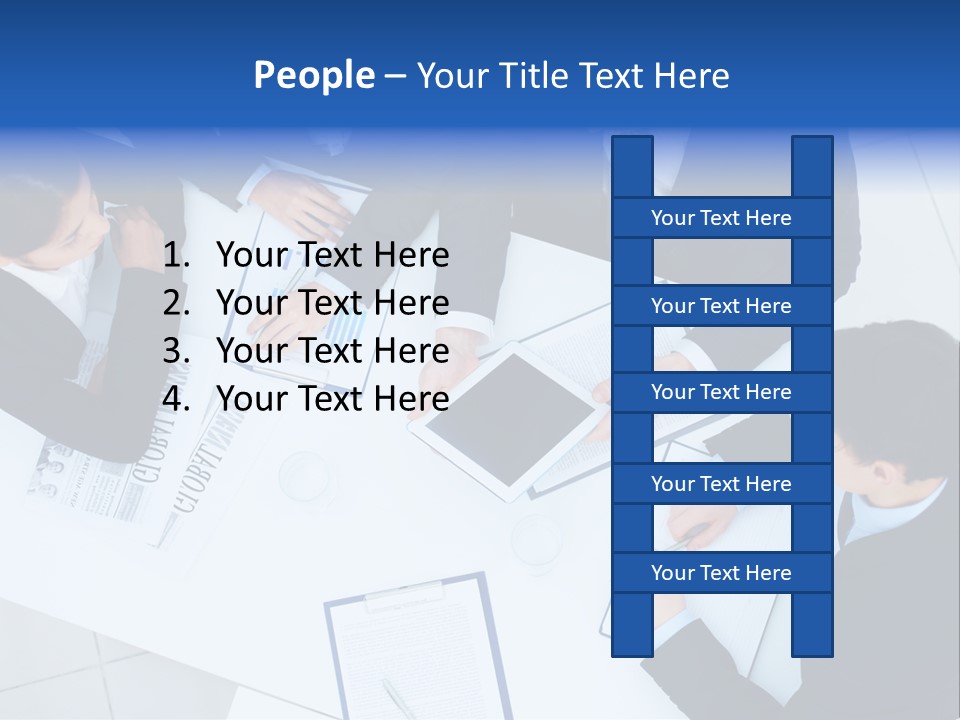 Occupation Interaction Gathered PowerPoint Template