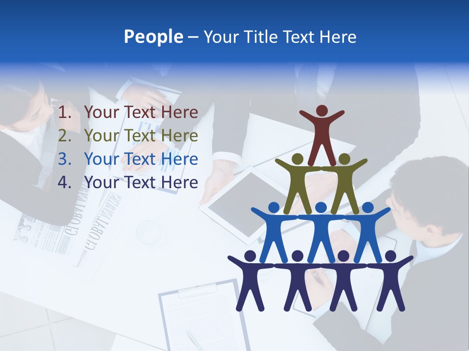 Occupation Interaction Gathered PowerPoint Template