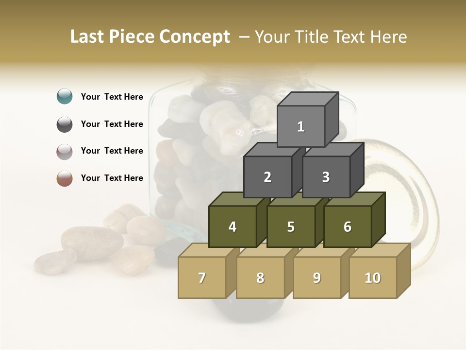 Capacity Group Rocks PowerPoint Template
