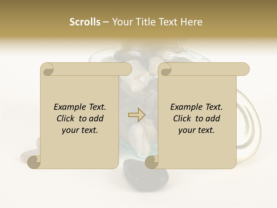 Capacity Group Rocks PowerPoint Template