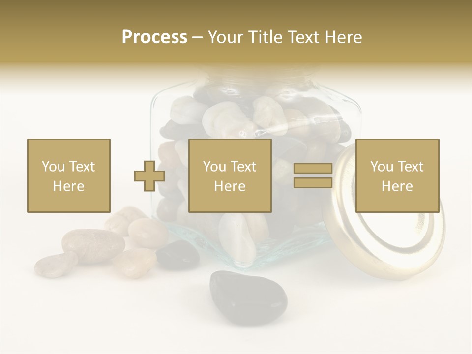 Capacity Group Rocks PowerPoint Template