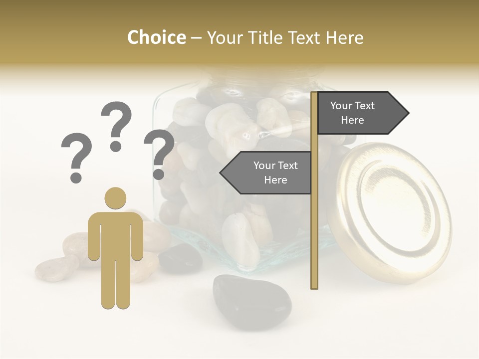 Capacity Group Rocks PowerPoint Template