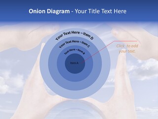 A Group Of Hands Reaching Up Into The Sky PowerPoint Template