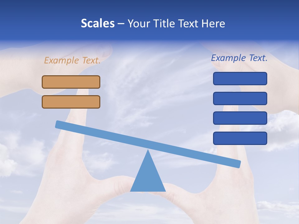 A Group Of Hands Reaching Up Into The Sky PowerPoint Template