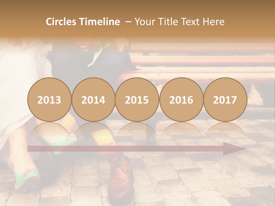 Shop Pantyhose Part Retro PowerPoint Template