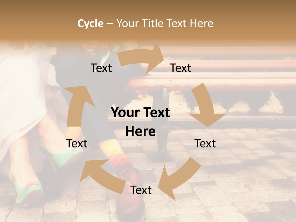 Shop Pantyhose Part Retro PowerPoint Template