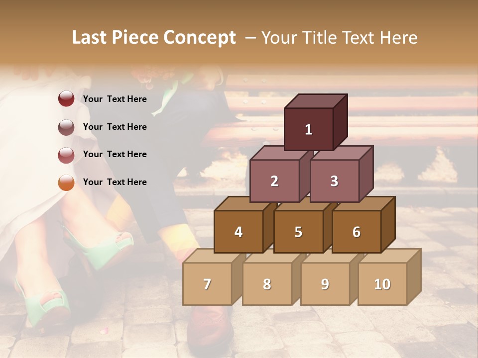 Shop Pantyhose Part Retro PowerPoint Template