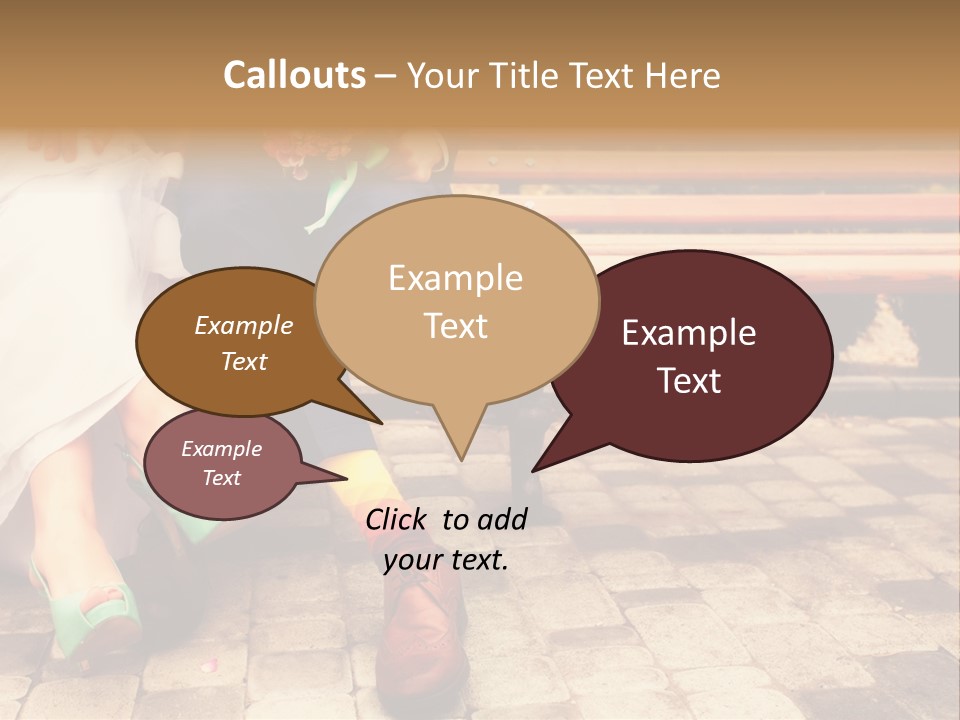 Shop Pantyhose Part Retro PowerPoint Template