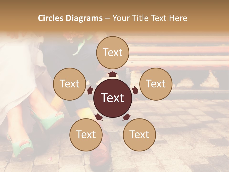 Shop Pantyhose Part Retro PowerPoint Template