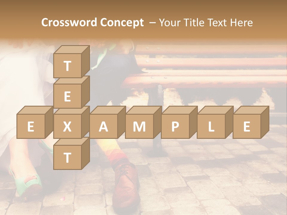 Shop Pantyhose Part Retro PowerPoint Template