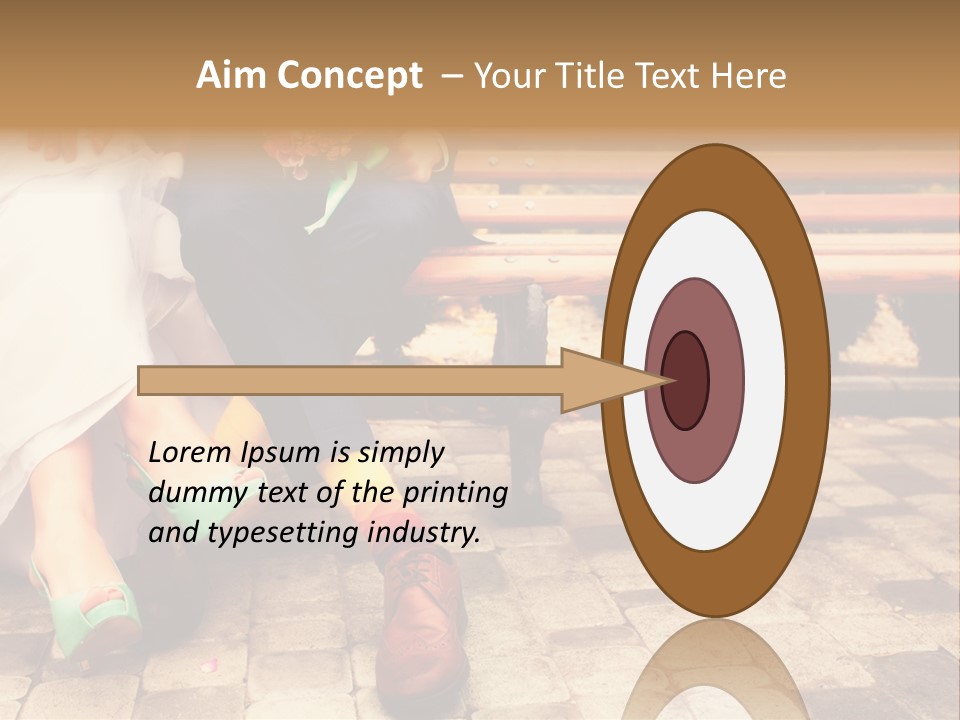 Shop Pantyhose Part Retro PowerPoint Template