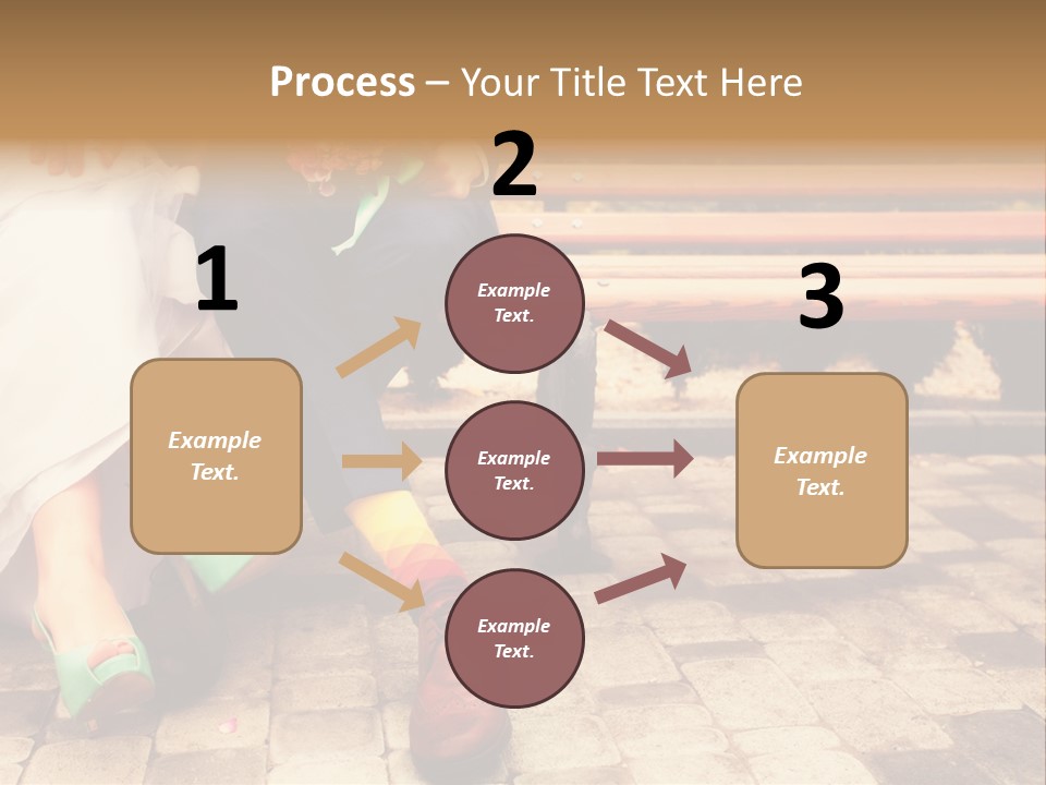 Shop Pantyhose Part Retro PowerPoint Template