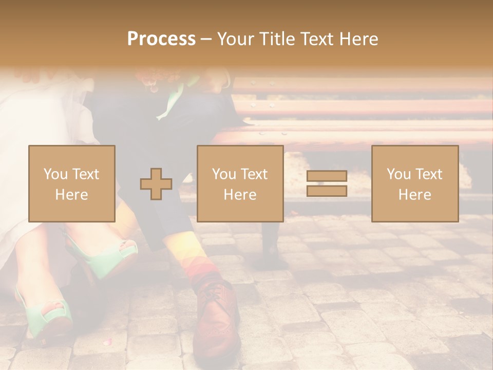 Shop Pantyhose Part Retro PowerPoint Template