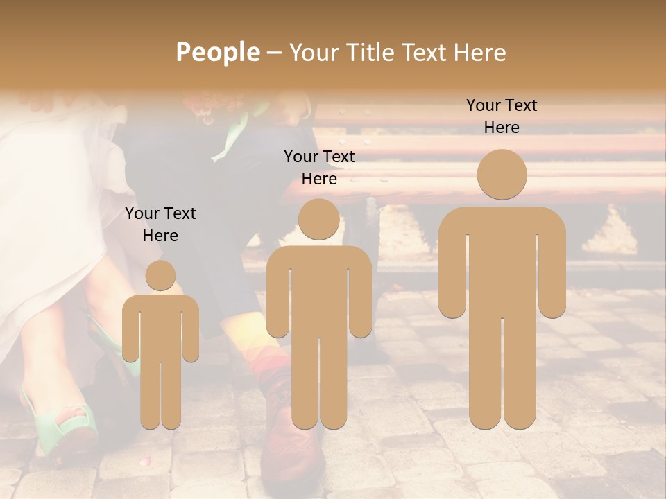 Shop Pantyhose Part Retro PowerPoint Template