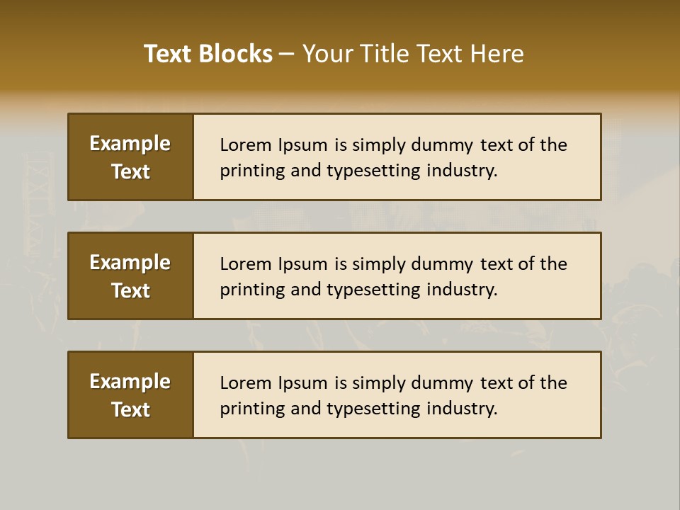 Crazy Drug Rhythm PowerPoint Template