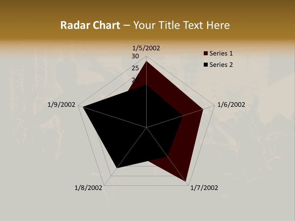 Crazy Drug Rhythm PowerPoint Template