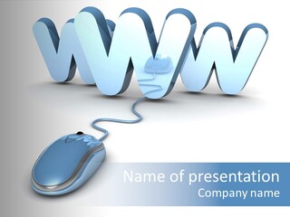 Worldwide Address Online PowerPoint Template