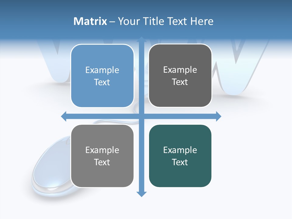 Worldwide Address Online PowerPoint Template