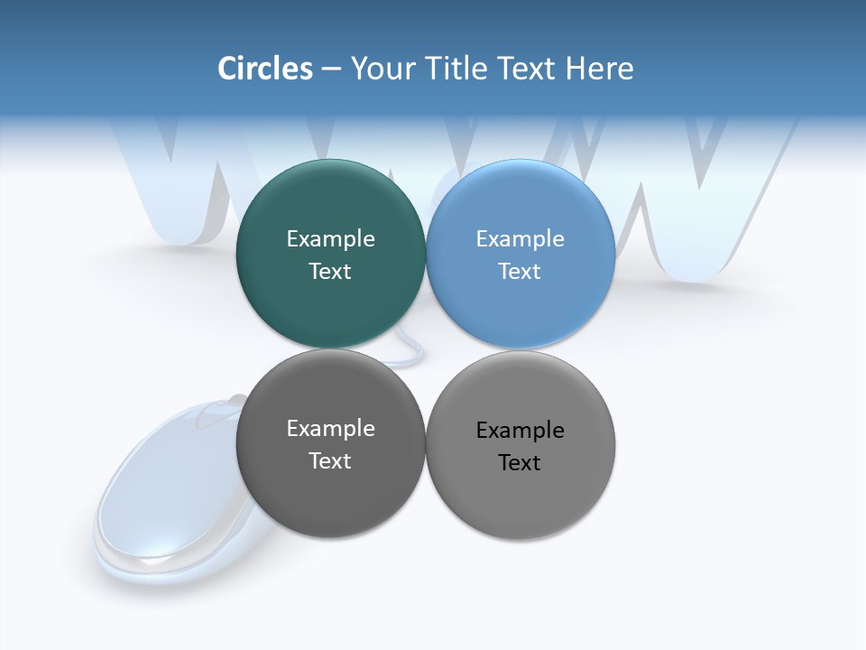Worldwide Address Online PowerPoint Template