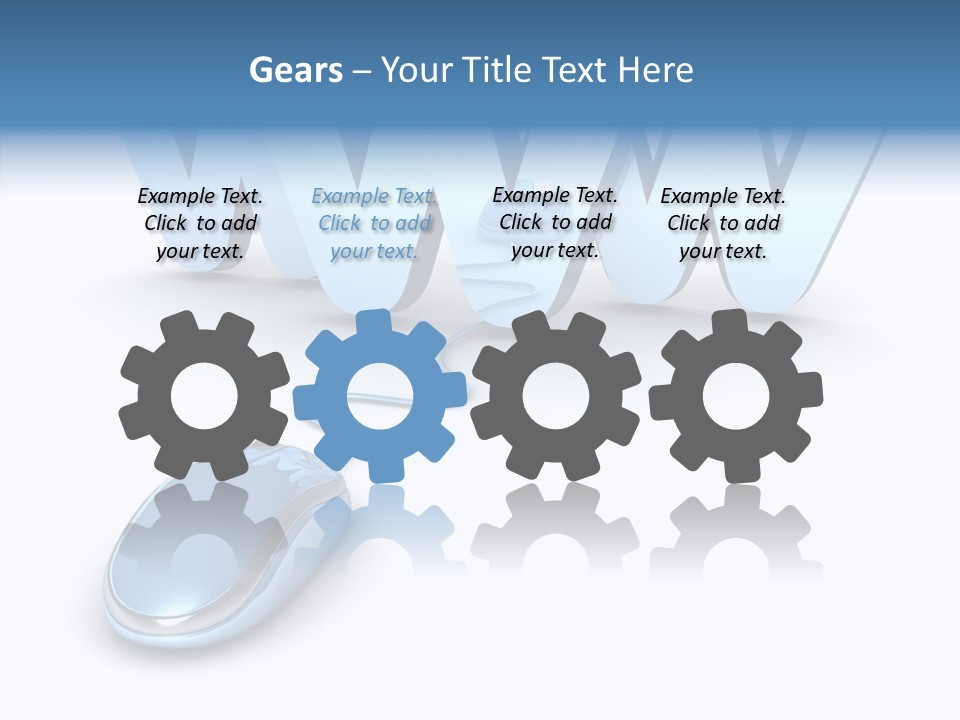 Worldwide Address Online PowerPoint Template