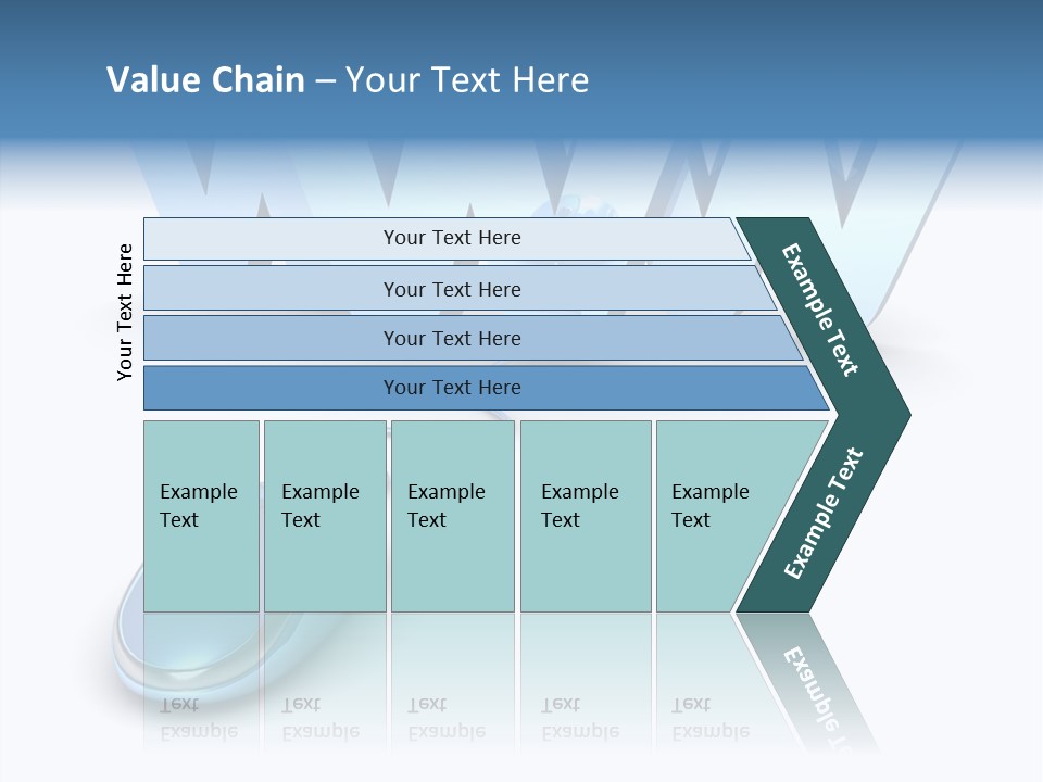 Worldwide Address Online PowerPoint Template