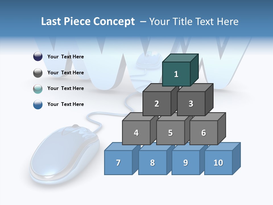 Worldwide Address Online PowerPoint Template