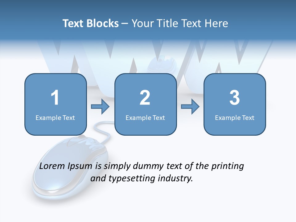 Worldwide Address Online PowerPoint Template