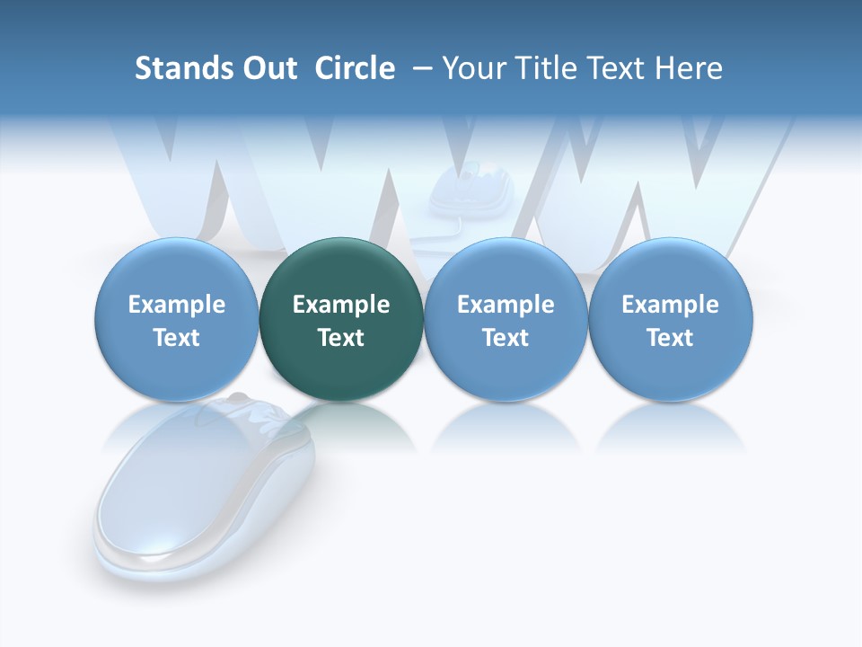 Worldwide Address Online PowerPoint Template